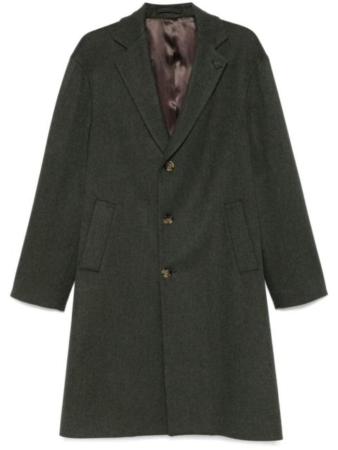 LARDINI virgin wool coat