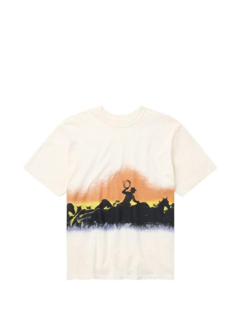 One Of These Days Driftin' Back graphic-print T-shirt