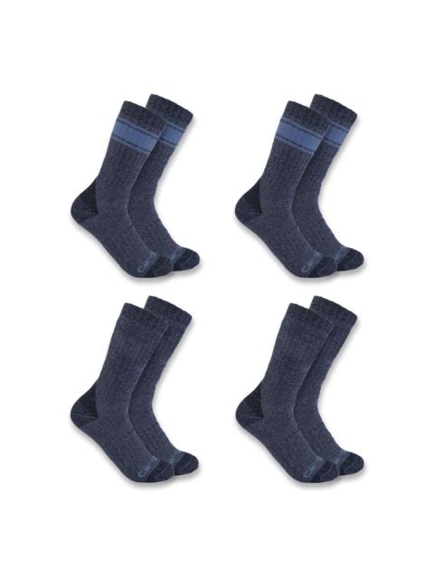 Carhartt Heavyweight Crew Sock 4-Pack