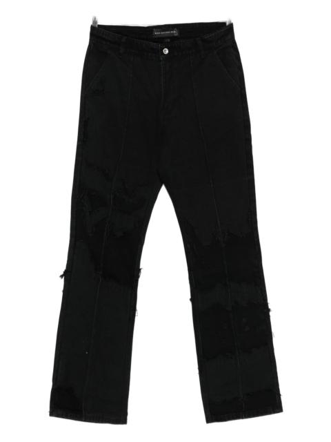 WHO DECIDES WAR Who Decides War Ruin Distressed Jeans