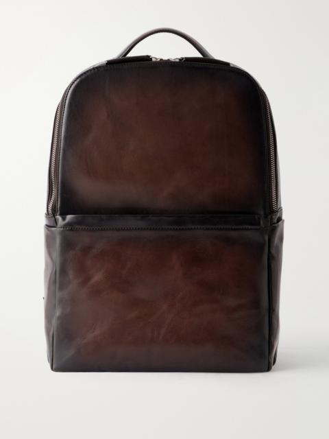OFFICINE CREATIVE Quentin 023 Full-Grain Leather Backpack
