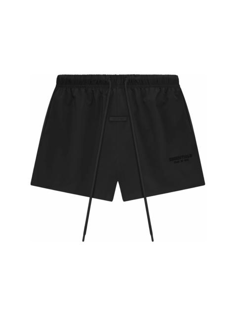 ESSENTIALS Fear of God Essentials Nylon Running Short Jet Black