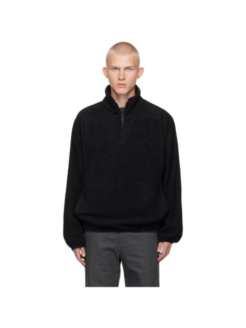 XLIM Black EP.6 01 Half Zip-Up Sweatshirt