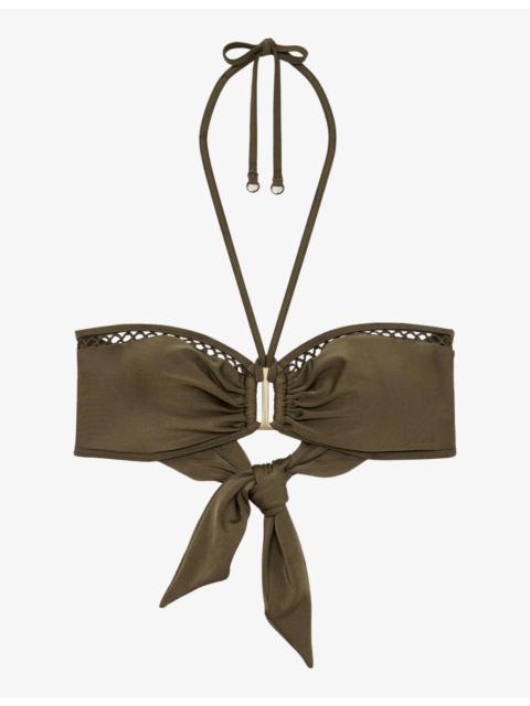 REISS Janina Bandeau-Style Bikini Top