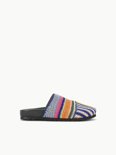 STAUD STAUD DIA SLIDE MULTI BAYADERE STRIPE