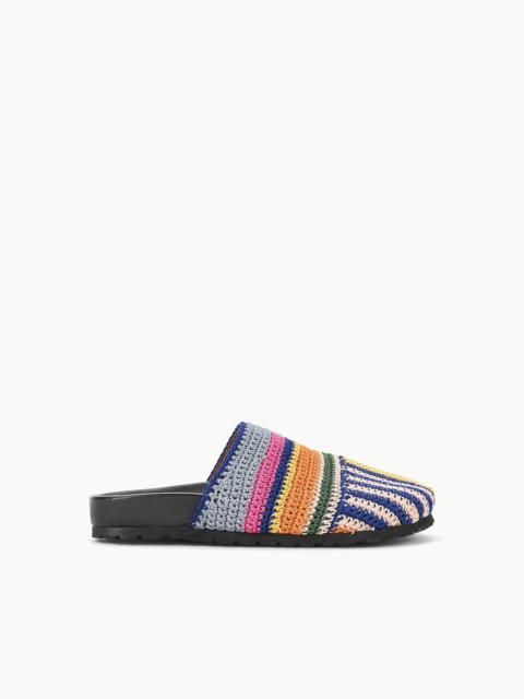 STAUD DIA SLIDE MULTI BAYADERE STRIPE