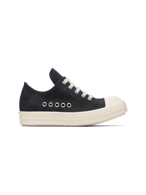 Rick Owens Black Temple Extreme Low Sneakers