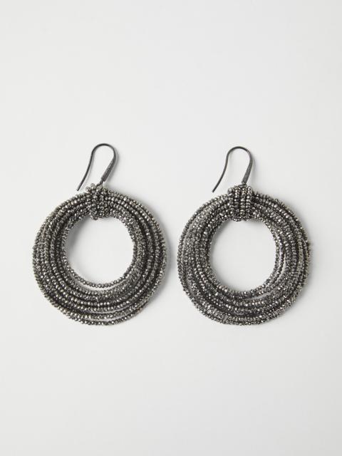 Vetro hoop earrings