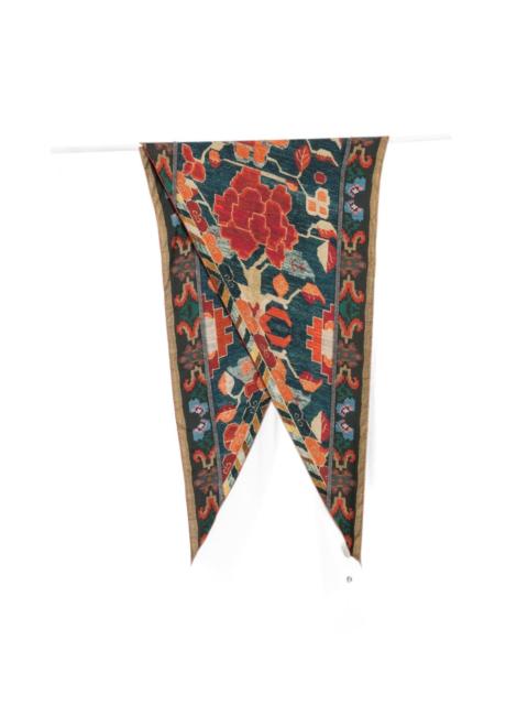 Pierre-Louis Mascia Printed silk scarf