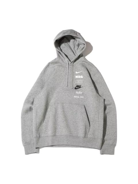 Nike Nike Club Fleece Pullover Hoodie 'Grey' DX0784-063