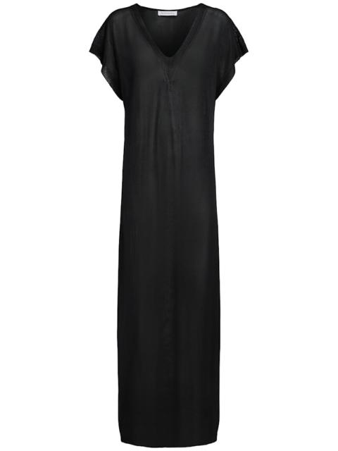 Mysia knit viscose blend long dress