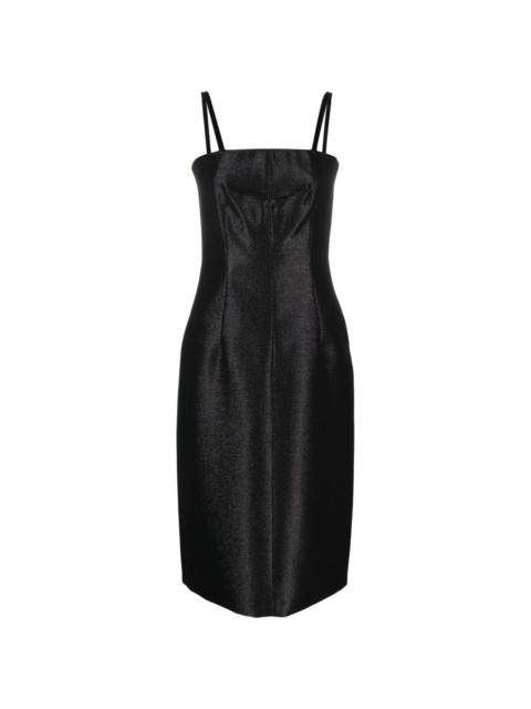 【関税&送料込】Sportmax Black Twill Mallo Sheath Dress Sportmax Twill mallo sheath dress | The Fashion Square