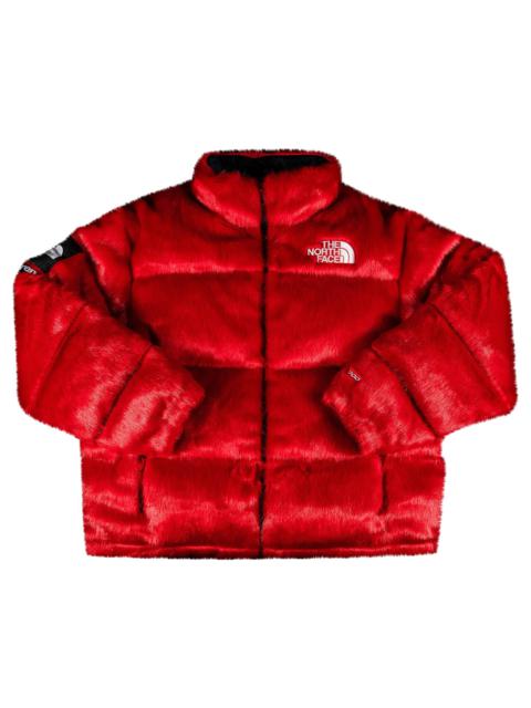 Supreme Supreme x The North Face Faux Fur Nuptse Jacket 'Red'
