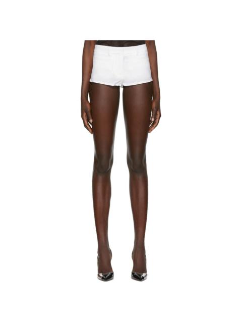 NENSI DOJAKA White Mini Tailored Shorts