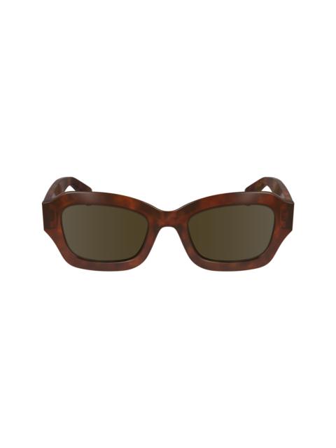 Longchamp Sunglasses Textured Brown - OTHER