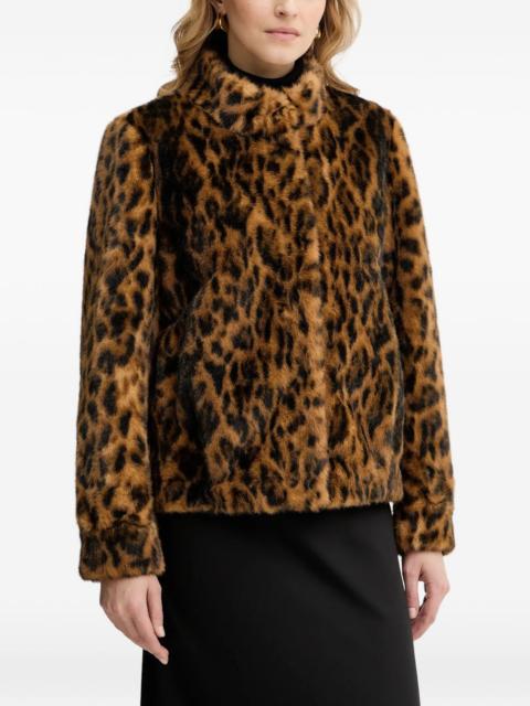 GUESS USA Luna leopard-print jacket
