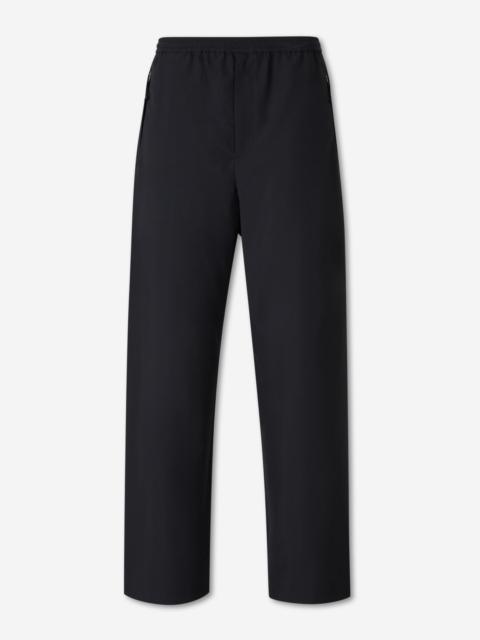 Jil Sander TECHNICAL STRAIGHT LEG TROUSERS
