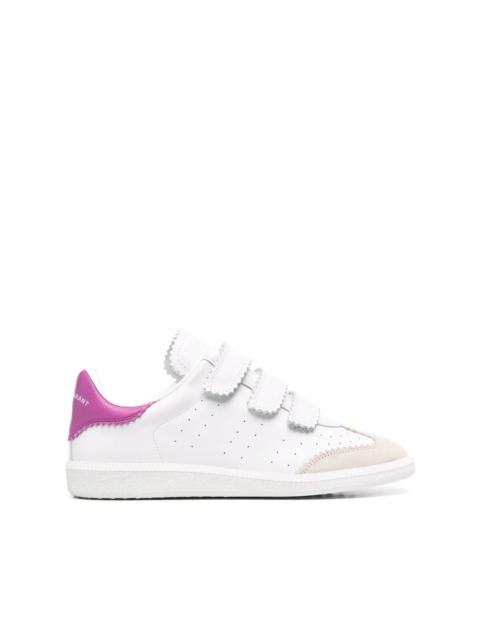 low-top touch-strap trainers
