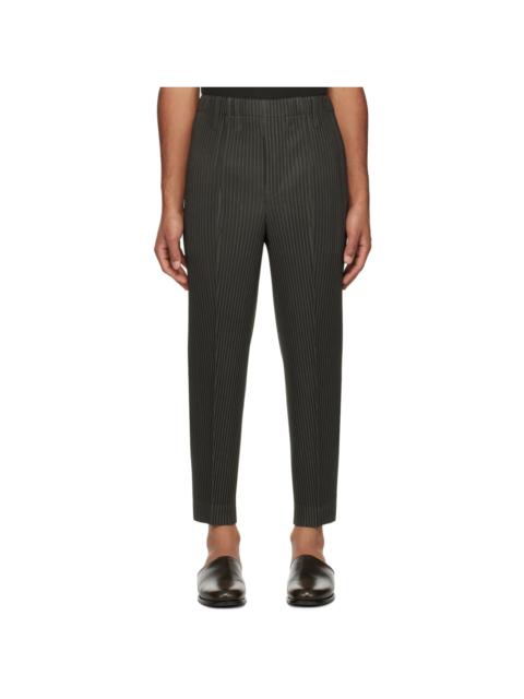 ISSEY MIYAKE Khaki Compleat Trousers