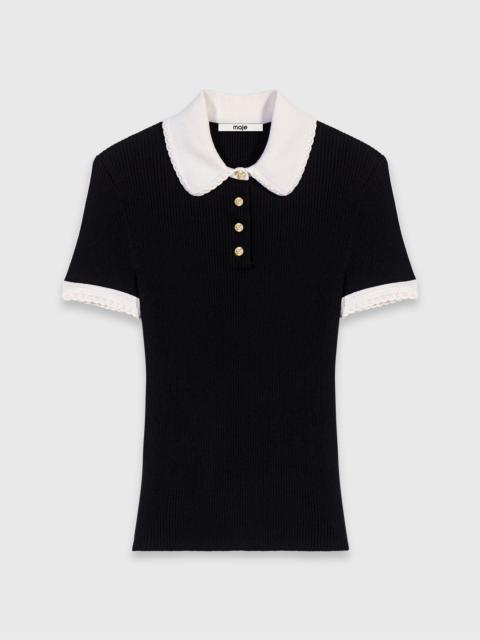 maje Short-sleeved polo shirt