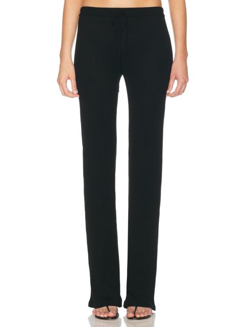 KIKI DE MONTPARNASSE Viscose Knit Wide Pant