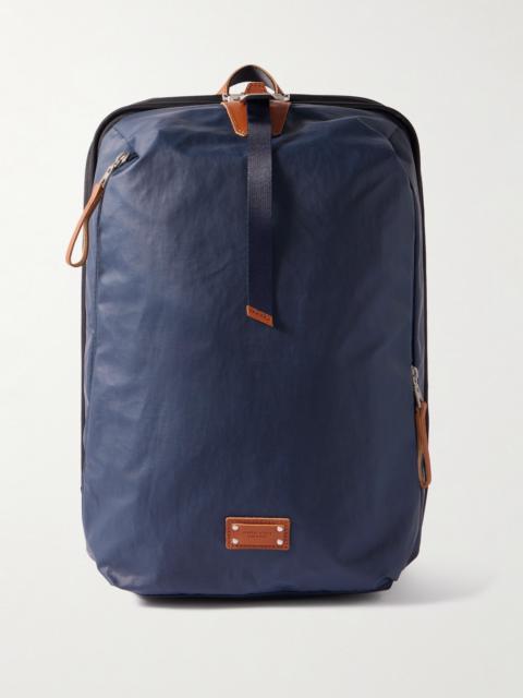 master-piece Bump L Canvas and Leather-Trimmed CORDURA® Nylon Backpack