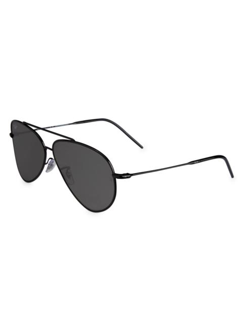 Ray-Ban Women's RBR0101S 59MM Inverted Aviator Sunglasses - Black