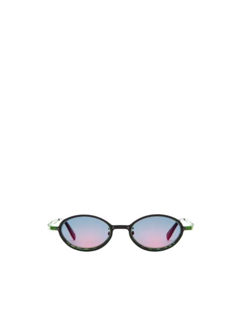 Kuboraum round-frame sunglasses
