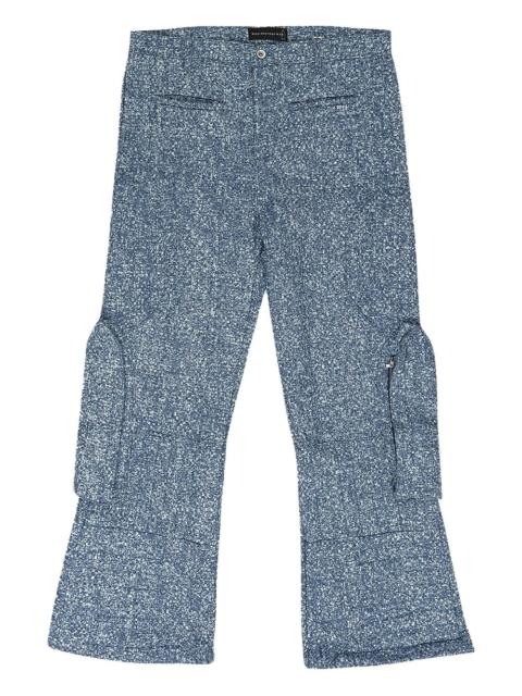 WHO DECIDES WAR button-fastening trousers