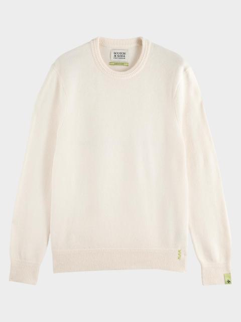 SCOTCH & SODA Men's Soft Knit Crewneck Sweater