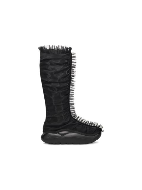 UGG UGG Ruffle Boot Tall Collina Strada Black (Women's)