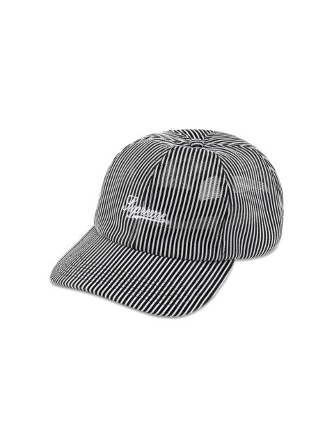 Supreme Stripe Mesh 6-Panel 'Black'