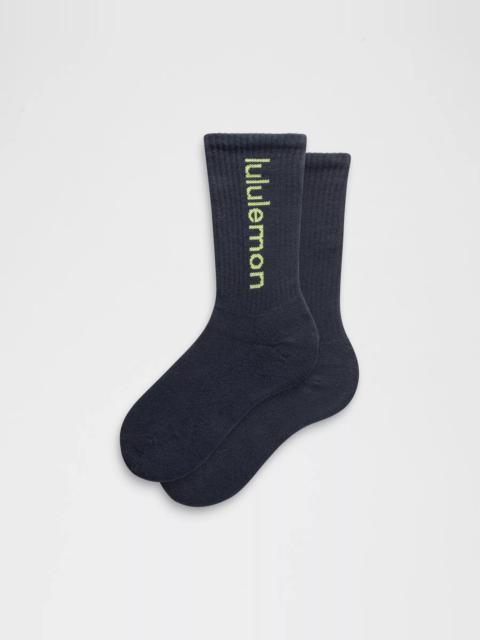 lululemon Unisex Daily Essential Crew Socks *Wordmark
