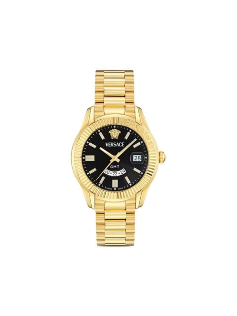 VERSACE Greca GMT Fluted 41mm