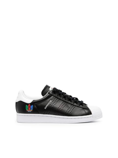 Superstar low-top leather sneakers