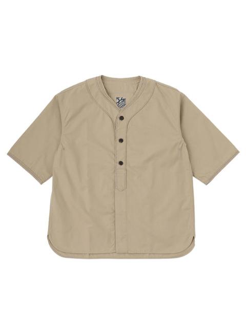 visvim DUGOUT SHIRT S/S BEIGE