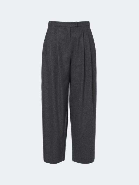 'S Max Mara Pleated wool wide-leg pants