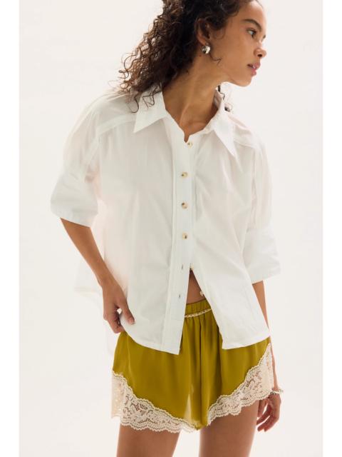 FREE PEOPLE We The Free Seaside Cotton Button Down
