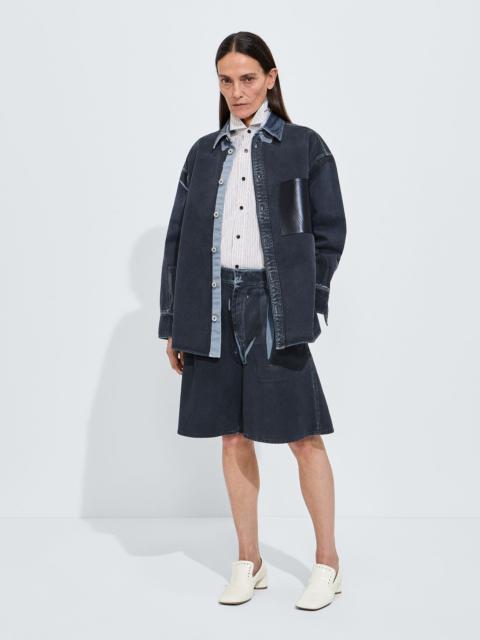 Bottega Veneta Overdyed Denim Shirt