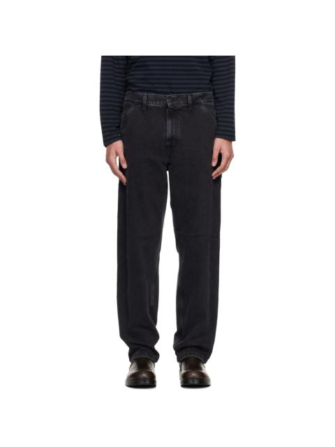 Carhartt Black Single Knee Jeans
