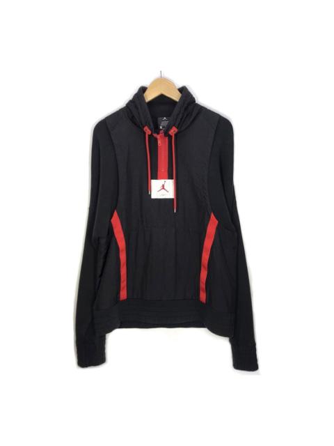 Jordan Nike Union x Air Jordan NRG Vault AJ Flight 1/2 Zip Jacket 'Black Red' AH3409-010