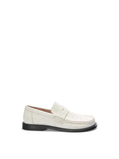 Loewe Campo loafer in embossed calfskin