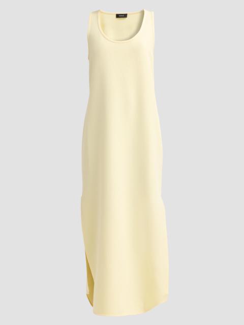 WARDROBE.NYC WARDROBE. NYC Women's Side-Slit Tank Midi Dress - Lemon