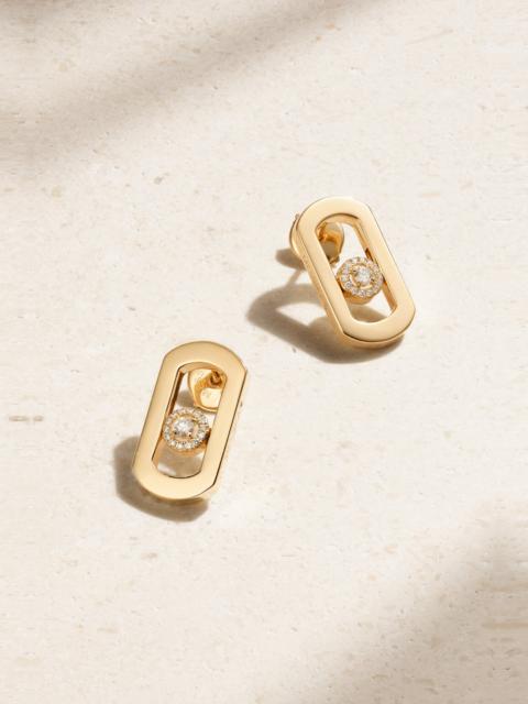 MESSIKA Move Citizen 18-karat Gold Diamond Earrings