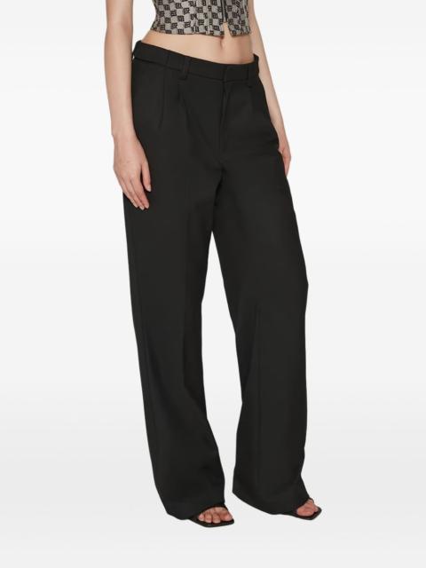 MISBHV zip fastening tailored trousers