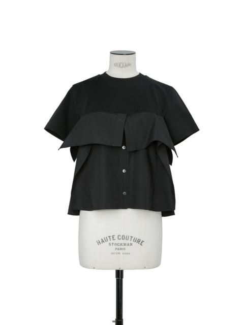 sacai Poplin x Cotton Jersey T-Shirt