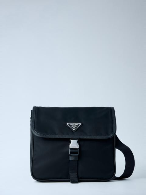 Prada Re-Nylon and Saffiano Leather Shoulder Bag