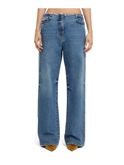 MSGM "Waistless" jeans with straight legs