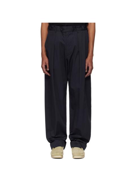 Engineered Garments Navy Carlyle Trousers