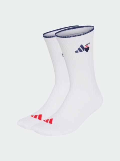 adidas Food Graphic 2PP Crew Socks